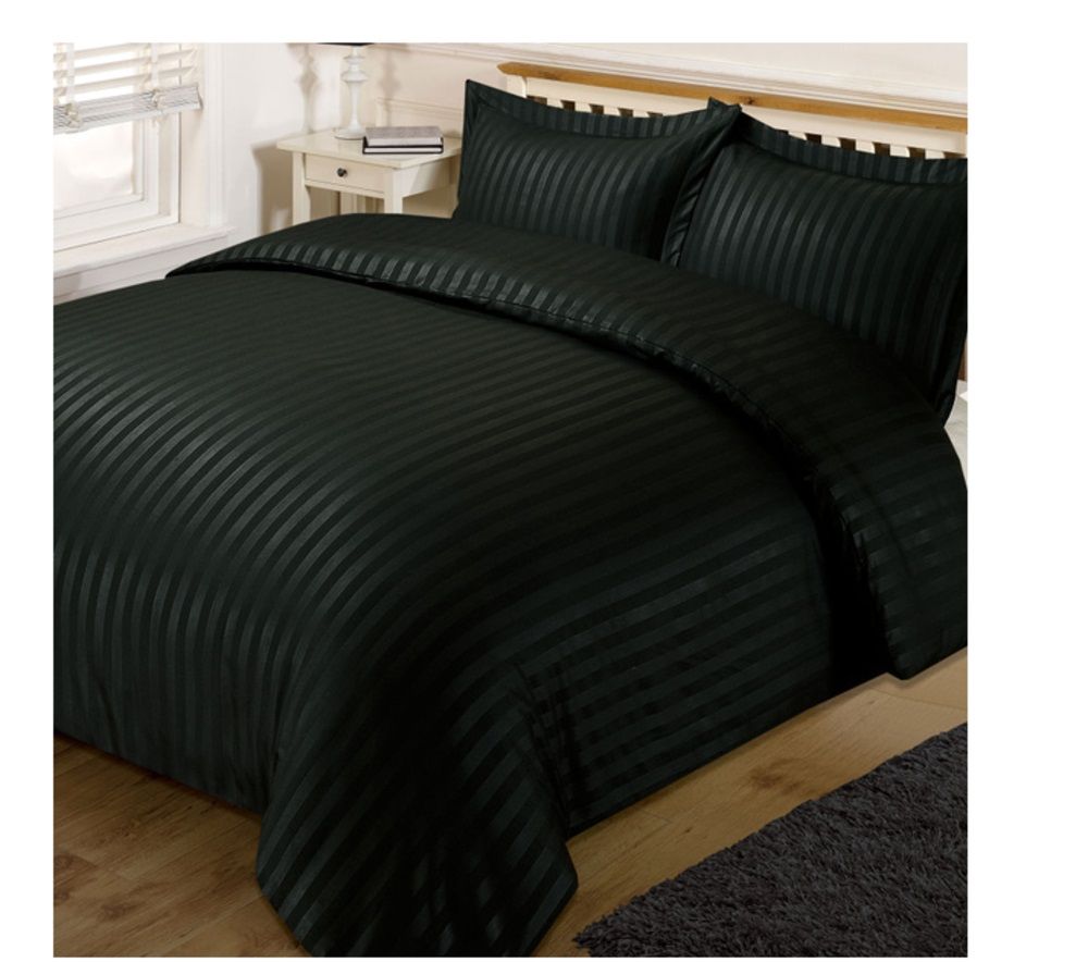 SMTE - Gripitt - 5pc Stripe Comforter Set - Black