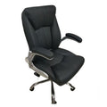 SMTE - Ergonomic Design Leather office chair with adjustable armrests