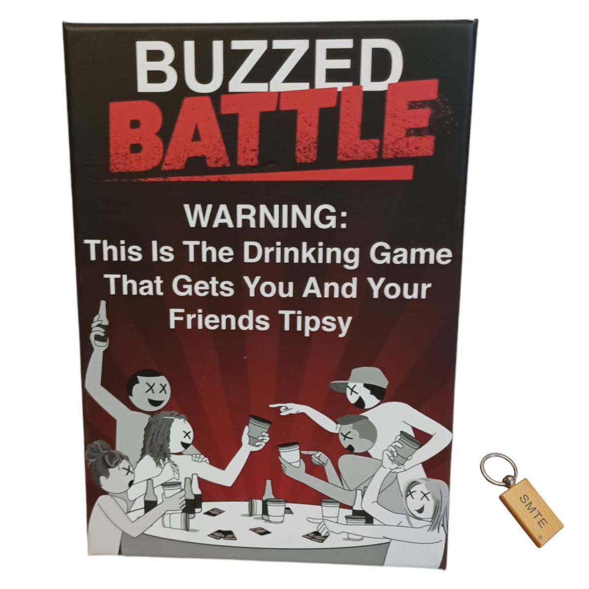 SMTE - Buzzed Battle Board Game and  Keyring
