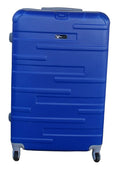 SMTE - 1 Piece Mooistar 22 inch Travel Luggage Suitcase Bag - Blue