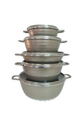 SMTE - 10 Piece Bosch Non Stick Pot Set - Gold