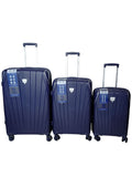 SMTE - 3 Corner PP Navy Luggage Set