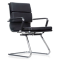 SMTE - Office ChairsVisitor PU Leather FinishBlack