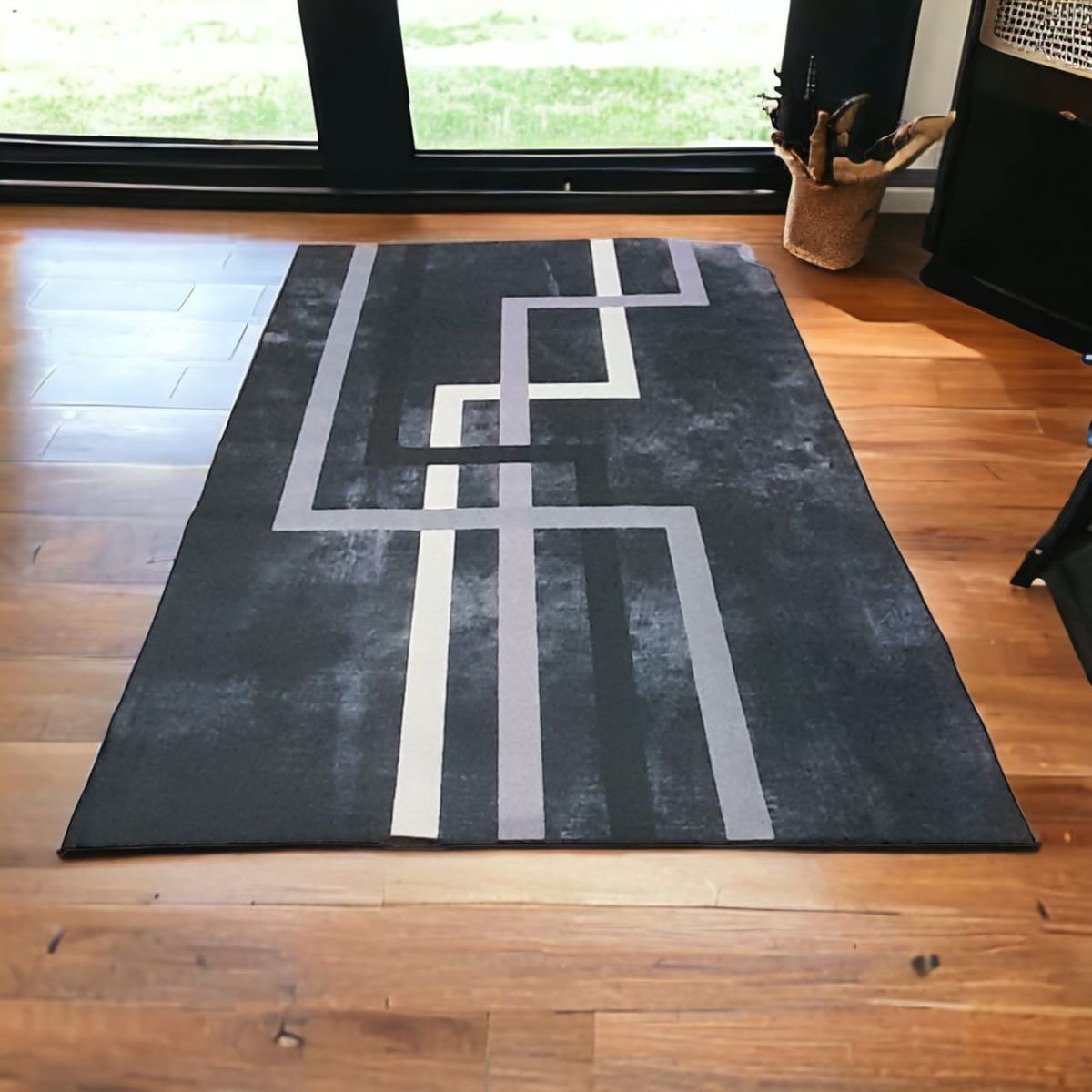 SMTE - 200cm x 150cmModern 3D Geometric DesignCarpet/RugA89