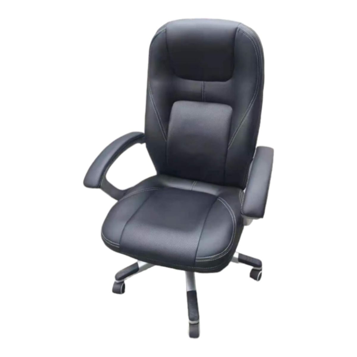 SMTE -  Office ChairsFaux Leather Swivel PremiumBlack