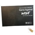 SMTE - Adults against animations: Game against Wolf board game + Keyring