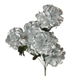 SMTE - Artificial Peony BouquetSilver Grey