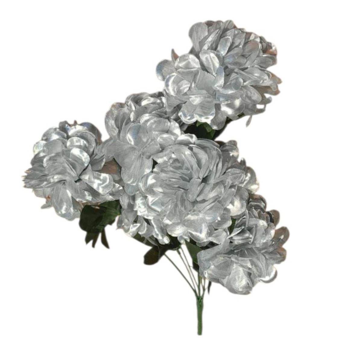 SMTE - Artificial Peony BouquetSilver Grey