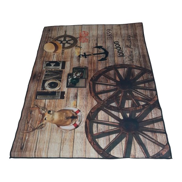 SMTE - 120cm by 160cm - Modern 3D Geometric Design Rug -FF106