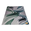 SMTE - 200cm by 150cmModern 3D Geometric Design Area Rug A87 With  Keyring