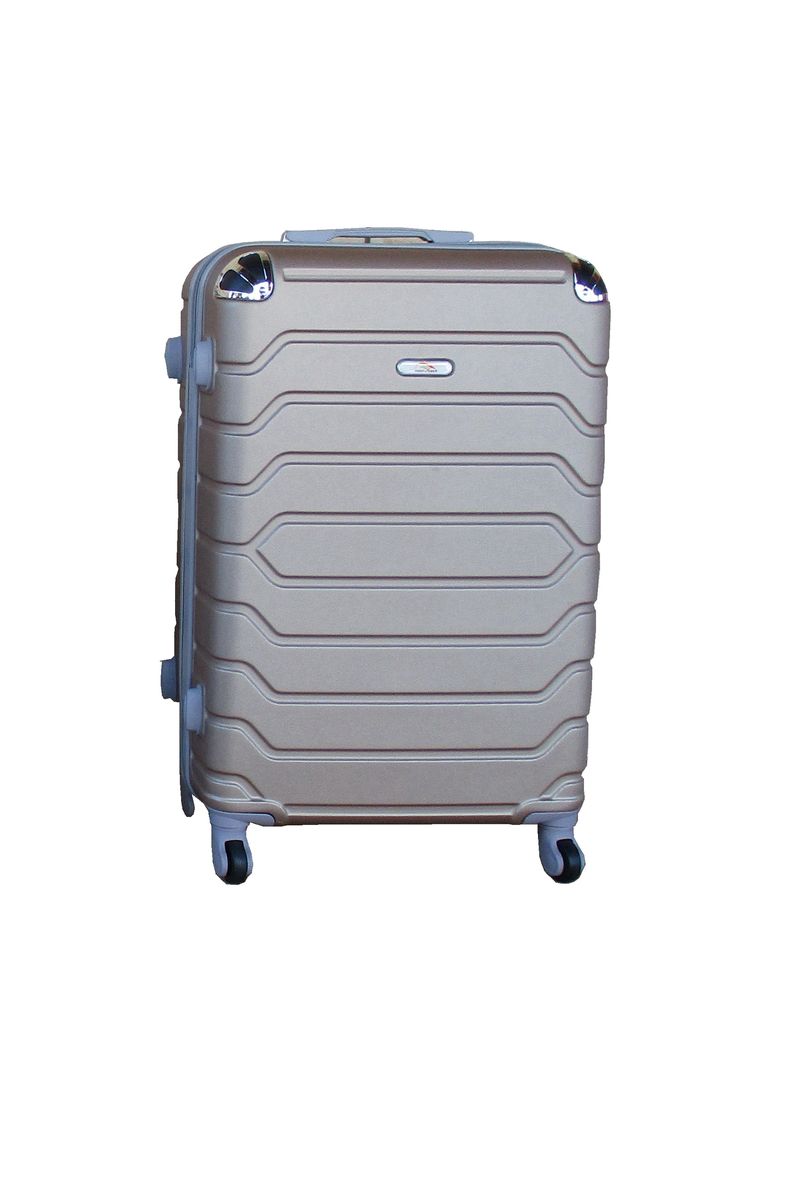 SMTE - 1 Piece Luggage 26 Inch Suitcase - Gold