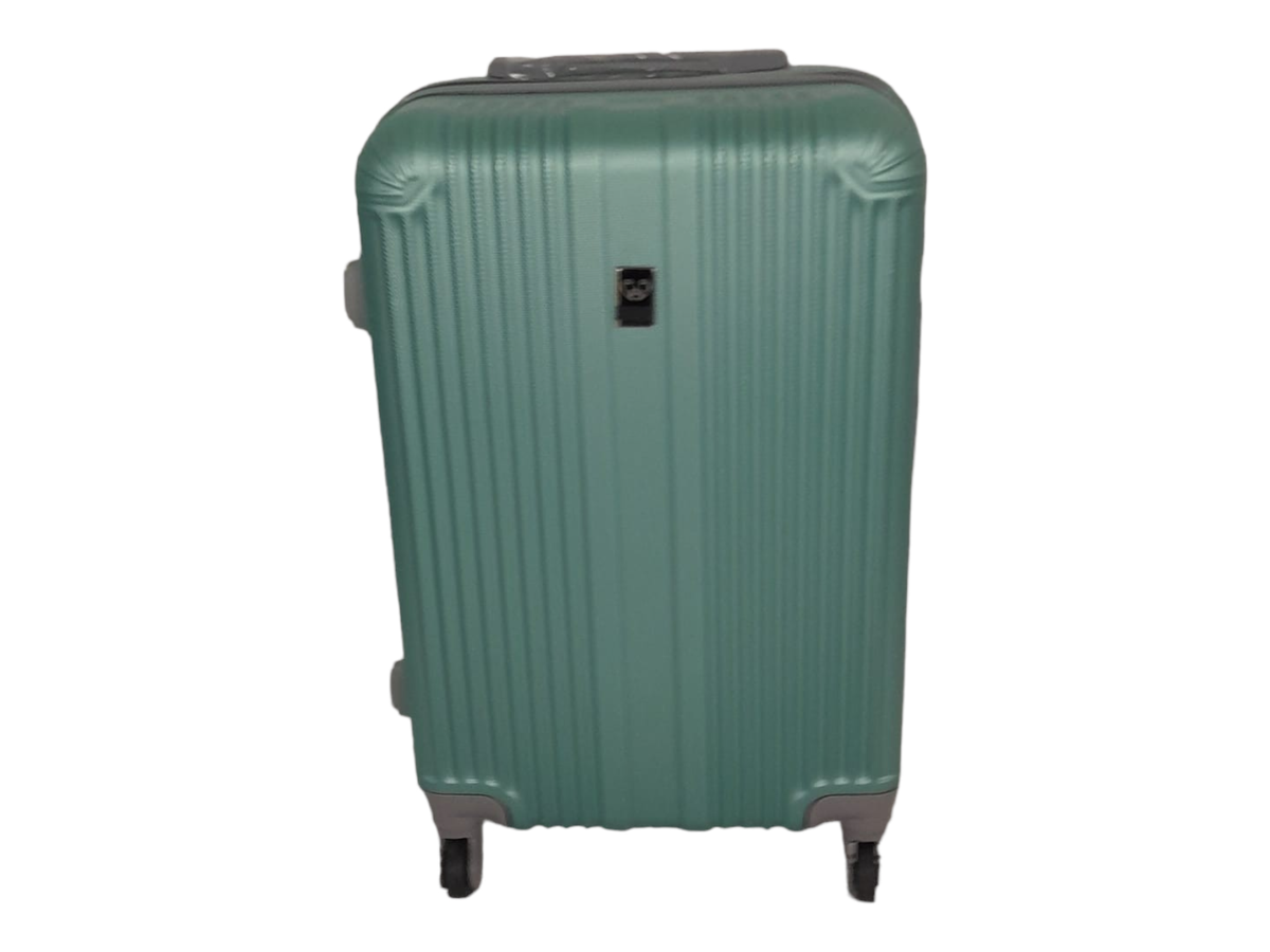 SMTE - Quad Wheel Quality Travel Ware 1 Piece - ALIN- Green - 75 cm