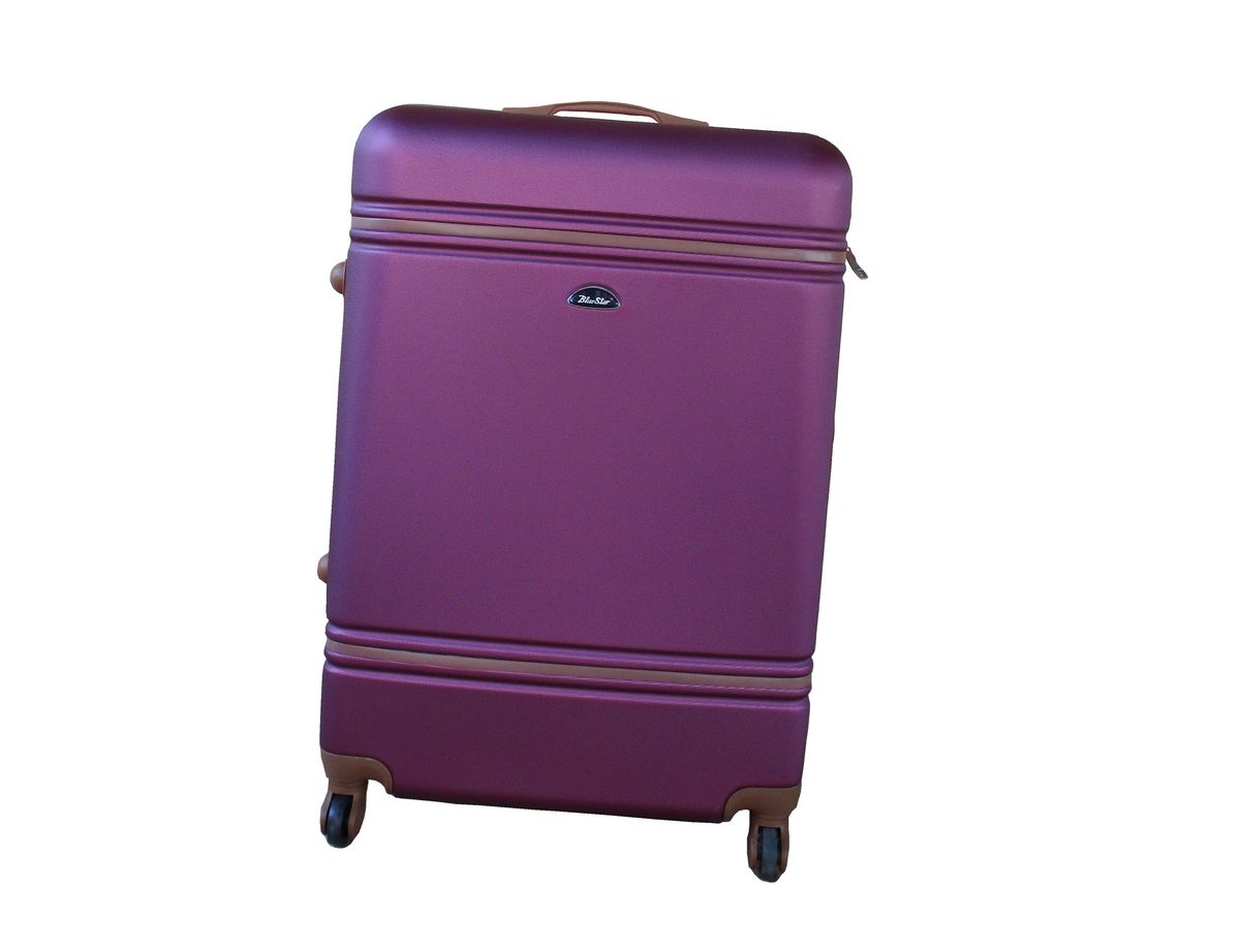 SMTE - 1 Piece Nexco Travel Luggage Bag 23" - Purple