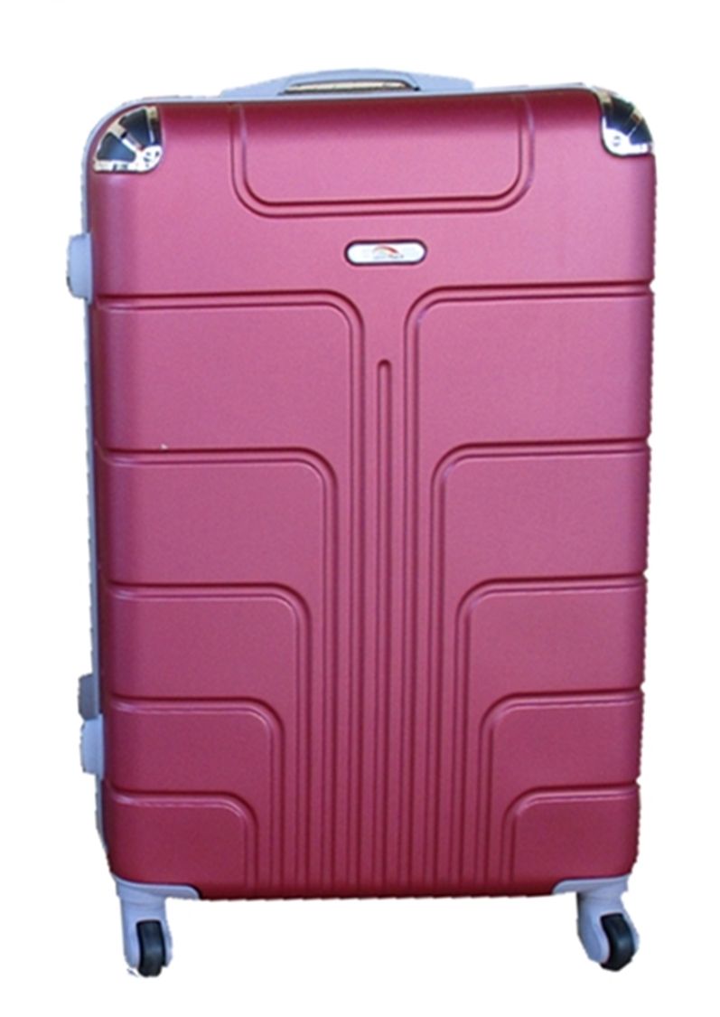 SMTE - 1 Piece Luggage 19inch Suitcase - Red