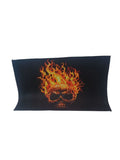SMTE - Flaming Skull Print Rug Mat