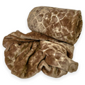 SMTE - Super soft Throw Fleece Blanket Warm Winter - Chocolate