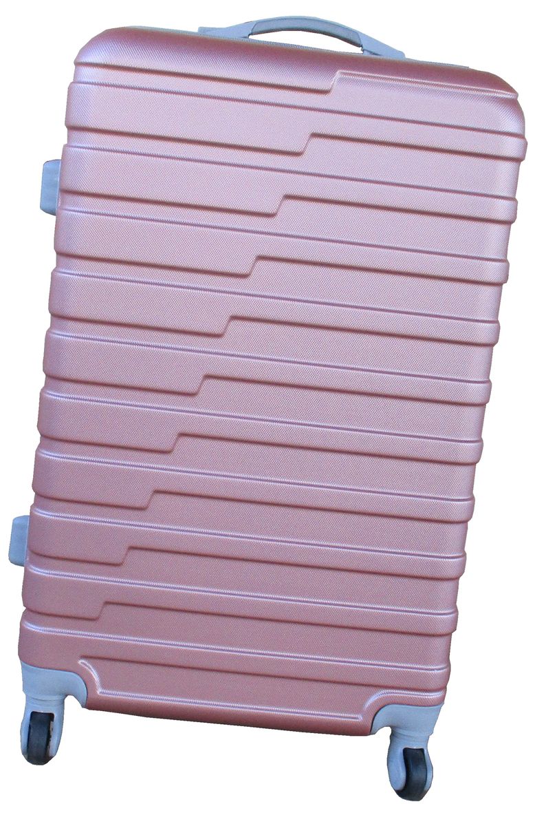 SMTE - 1 Piece Hard Outer Shell Luggage 27" - Rose Gold