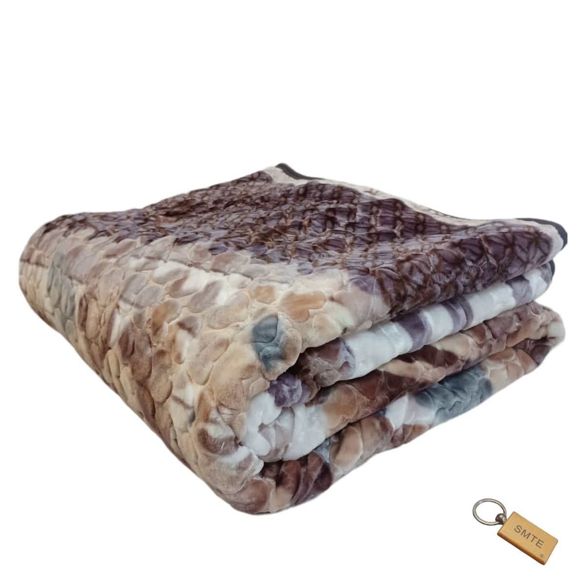 SMTE - Floral WhispersThe 1 Ply Blanket Collection and KeyringCream