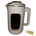 SMTE - Efficiency Meets Style: 1.8L Electric Kettle skA1White + Keyring