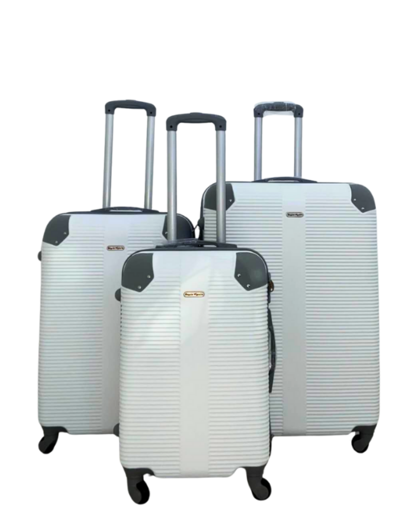 SMTE - Luggage Set3 pieceStrong and DurableWhite