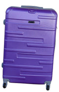 SMTE - 1 Piece Mooistar 22 inch Travel Luggage Suitcase Bag - Purple