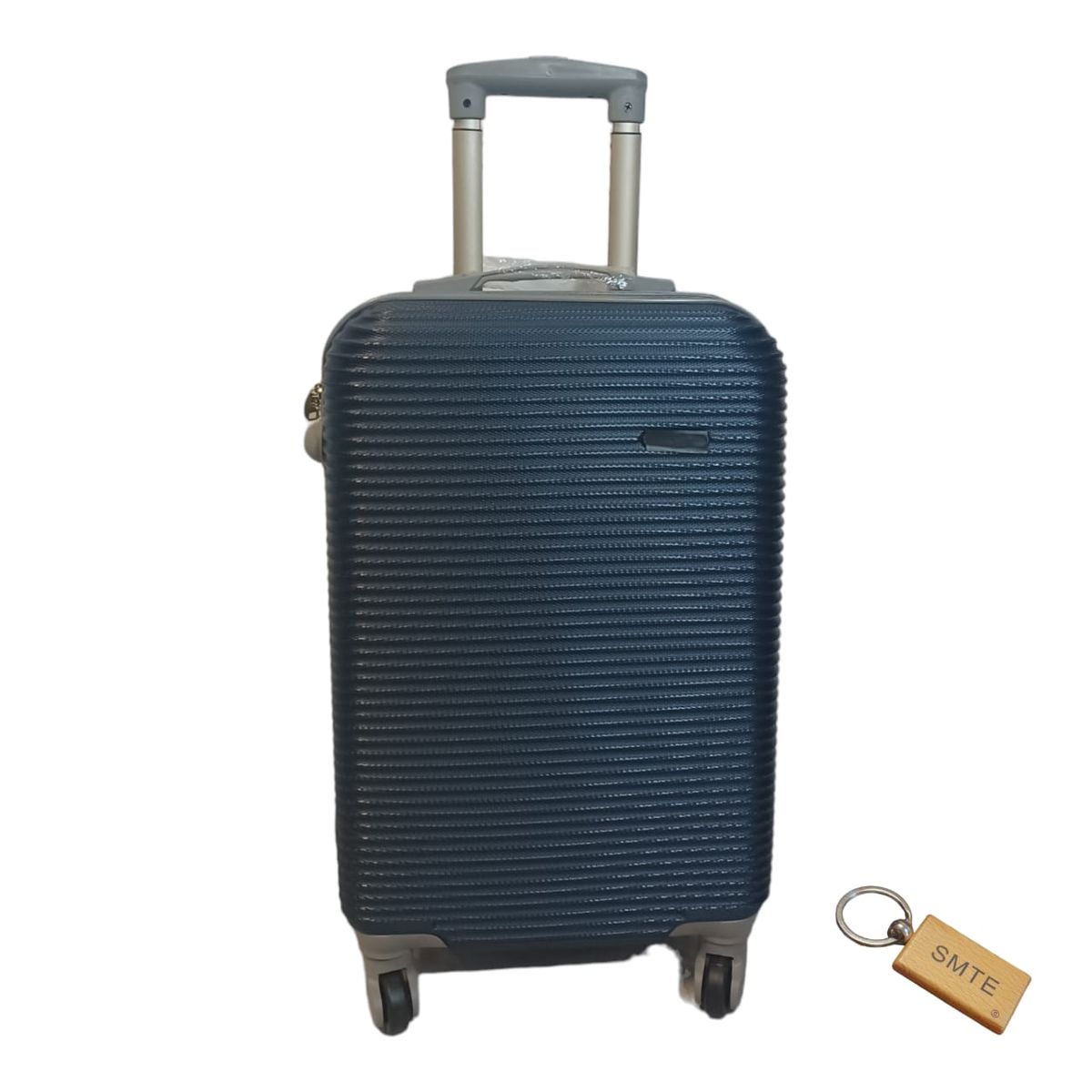 SMTE - Durable Elegance: ABS Suitcasel Large 75Cm with  Keyring1 PieceDark Blue