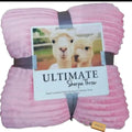 SMTE - Serpa Soft and Fluffy Fleece Blanket with KeychainQueen SizedPink