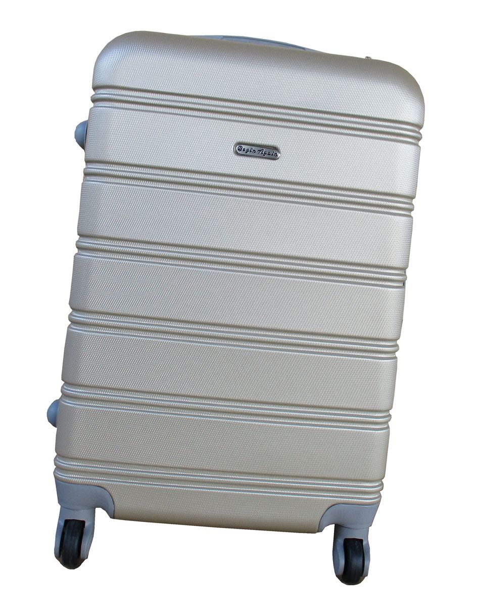SMTE - 1 Piece Premium Travel Luggage Bag 19" - Gold