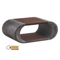 SMTE - Timeless Elegance Coffee Table Brown + Keyring