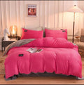 SMTE - Polka Comforter Set - Shocking Pink