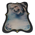 SMTE -  Quality Large 3D Printed European Style Rug - Blue & Black - F1 - B06