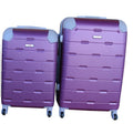 SMTE - 2 Piece Luggage Set - Purple