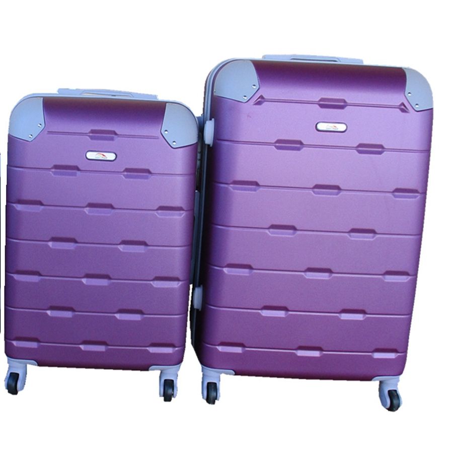 SMTE - 2 Piece Luggage Set - Purple