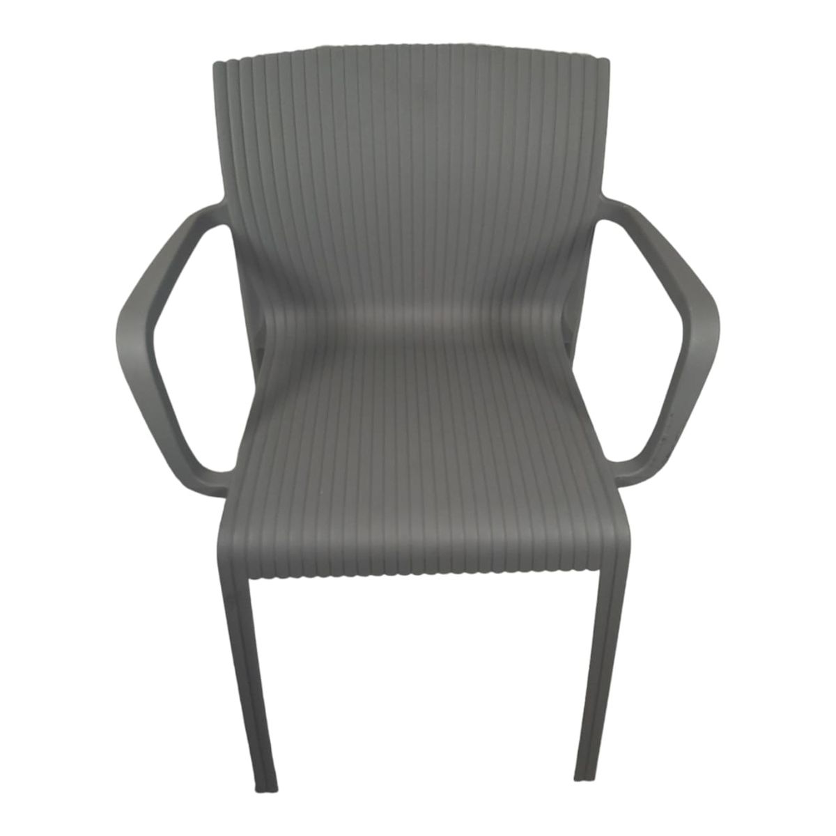 SMTE - Plastic Outdoor And Indoor ArmchairGrey