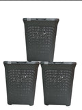 SMTE - Large Grey/Grey Daisy Basket Set of 3