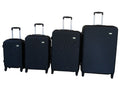 SMTE - Stylish Travel Luggage Suitcase Bag Set4PieceBlack