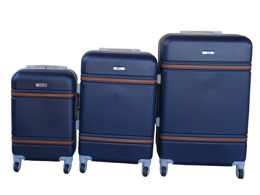 SMTE - 3 Piece Travel 27 Inch Luggage Suitcase Bag SetStylishNavy