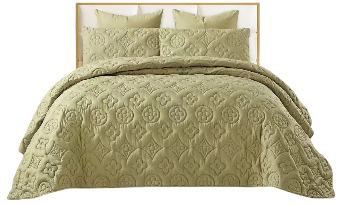 SMTE - Quilt Set 5 PiecesSuper King SizeGreen