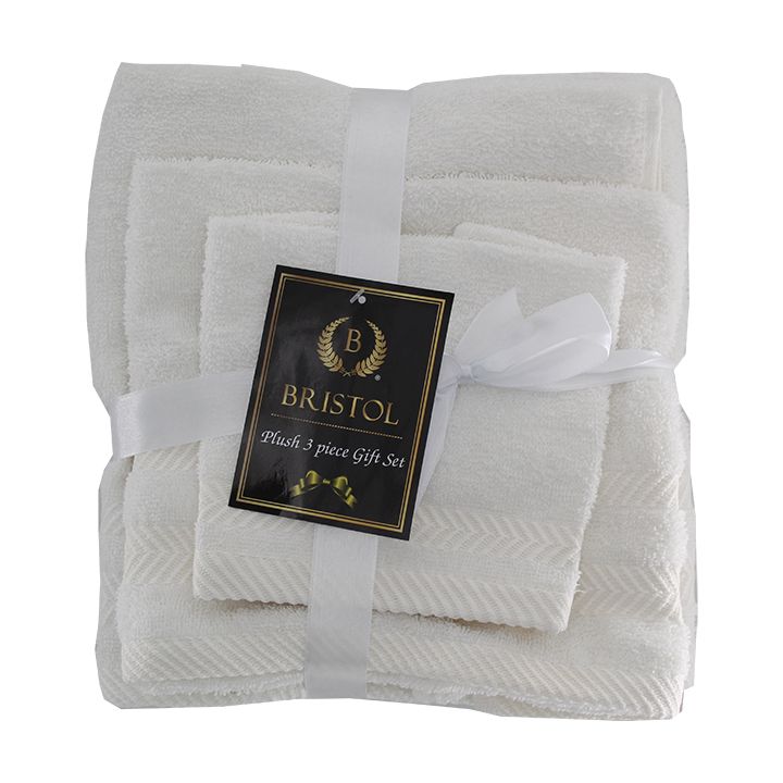SMTE - Bristol Towel Gift Set - White