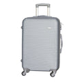 SMTE - 1 Piece Hard Outer Shell Luggage 19" - Silver