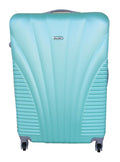 SMTE - Blue Star 1 Piece Hard Outer Shell Luggage 20" - Apple Green