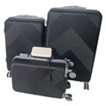 SMTE - 4Piece Galaxy G6 Luggage SetBlack