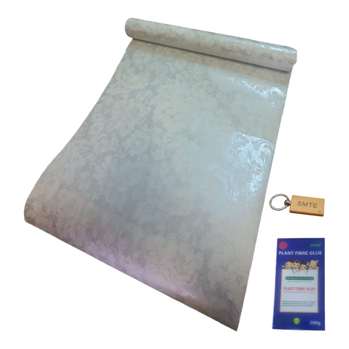 SMTE - Designer Wallpaper Patterns with Easy Application Glue &  Keychain