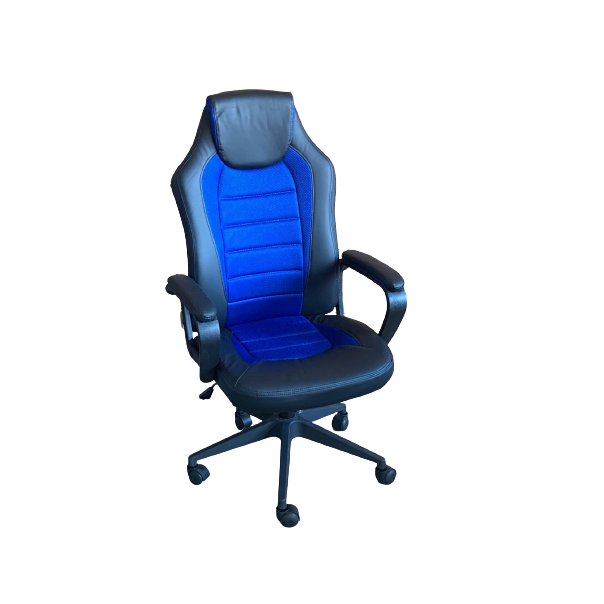 SMTE - Stylish Swivel Perla Office Chair - Blue