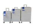 SMTE - Unbreakable Cream White 3Piece Luggage Set