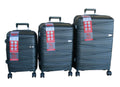 SMTE - Unbreakable Travel Luggage 3 Piece Suitcases SpinnerDark Green