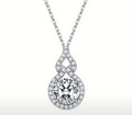 SMTE - Elegant Moissanite Pendant Necklace