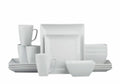 SMTE - Dream World 16 Piece Four Corner Shaped Dinner Set