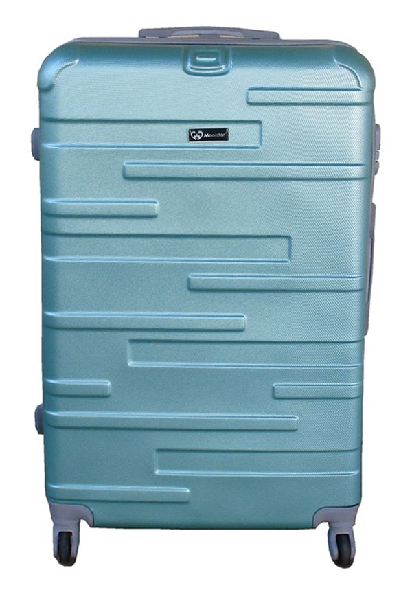SMTE - 1 Piece Mooistar 22 inch Travel Luggage Suitcase Bag - Light Green