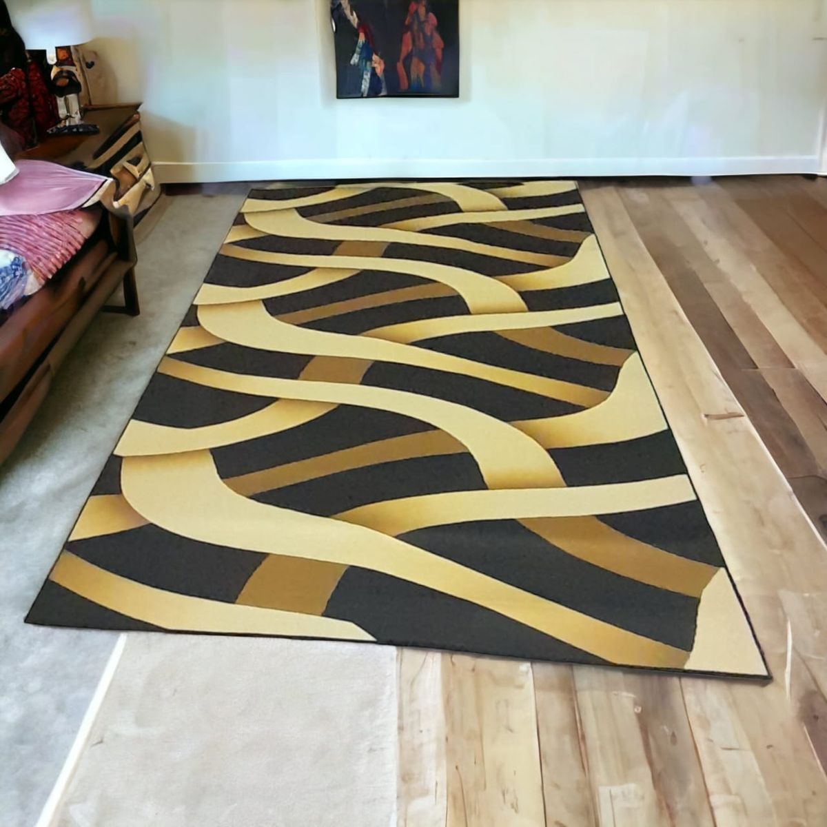 SMTE - 200cm x 150cmModern 3D Geometric DesignCarpet/RugA5